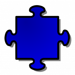 Puzzle Piece | Free Stock Photo | Illustration of a blue puzzle ...