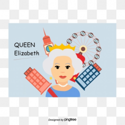 Queen Of England Png, Vector, PSD, and Clipart With ...