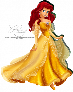 Ariel's new dress by selinmarsou.deviantart.com on @deviantART ...