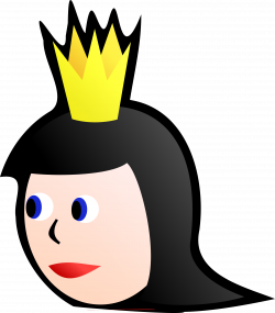 Clipart - Queen's Head