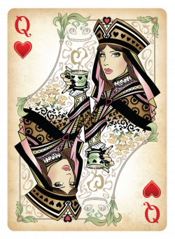 Queen of Hearts Card | The Queen of Hearts Playing Card by ...