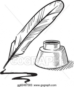 Quill Clip Art - Royalty Free - GoGraph