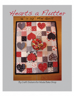 Hearts a Flutter Mini Quilt « Moda Bake Shop