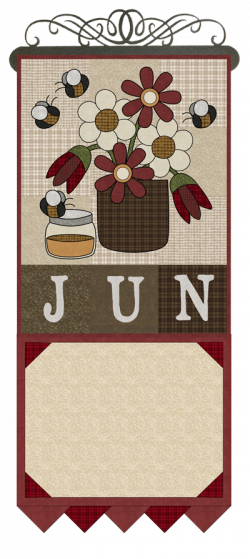June Honey Bee- Little Quilts Squared pattern by The Wooden Bear ...