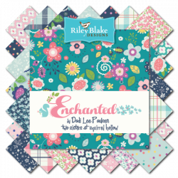 Enchanted Blog Tour and baby quilt - The Crafty Quilter