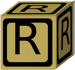 Letter Alphabet Block R Clip Art at Clker.com - vector clip ...