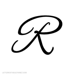 Cursive R for the antlers | i n k e d | Letter r tattoo ...