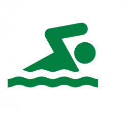 Green Swimmer Icon Clip Art at Clker.com - vector clip art online ...