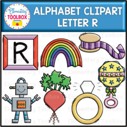 Letter R Alphabet Clipart (Beginning Sounds)