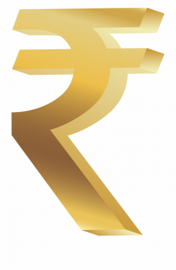 Symbol Png Clip Art - Golden Rupee Sign Png Free PNG Images ...