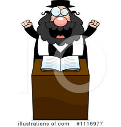 Rabbi Clipart #1116977 - Illustration by Cory Thoman
