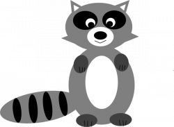 Raccoon Clip Art at Clker.com - vector clip art online, royalty free ...