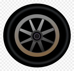 Wheel Rim Clipart Racing Tire - Race Car Wheel Vector, HD ...