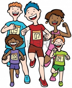 Running A Race Clipart | Clipart Panda - Free Clipart Images