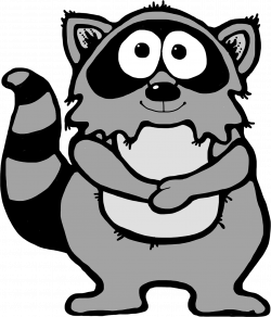 Raccoon Clipart - Page 3 of 4 - ClipartBlack.com