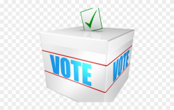 Vote Clipart Raffle Box - Ballot Box Ballot Png Transparent ...