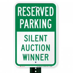 silent auction sign - Romeo.landinez.co