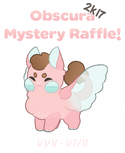 Mystery Obscura Raffle | CLOSED by Cybambie on DeviantArt