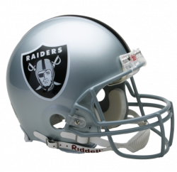 Oakland Raiders NFL On-Field Authentic Full Size Helmet