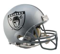 Oakland Raiders VSR4 Authentic Throwback (1963) Helmet