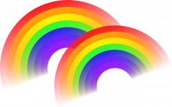 Double Rainbow Clip Art at Clker.com - vector clip art online ...
