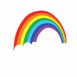 Rainbow cartoon colorful - Transparent PNG & SVG vector