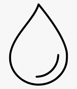 Raindrops Drawing Easy - Water Drop Png White #144840 - Free ...