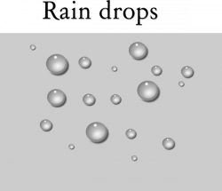 Raindrops Clip Art at Clker.com - vector clip art online, royalty ...