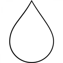 Black And White Raindrop Clipart | Free download best Black ...
