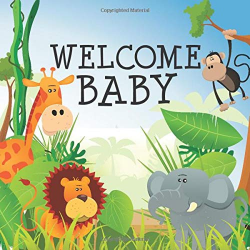 Welcome Baby: Baby Shower Guest Book Baby Tropical ...