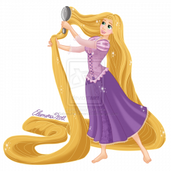 28+ Collection of Rapunzel Hair Clipart | High quality, free ...