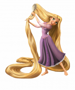 Clipart Library Stock Clipart Brush Hair - Rapunzel Tangled ...