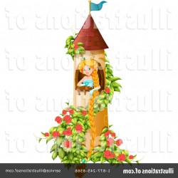 Rapunzel Tower Vector | lamaison