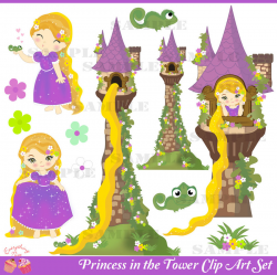 Download rapunzel tower clip art clipart Rapunzel Clip art ...