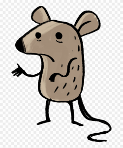 Rat Clipart Rata - Cartoon - Png Download (#1628386 ...