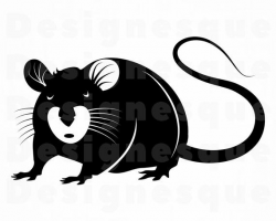 Rat SVG, Mouse Svg, Rodent Svg, Rat Clipart, Rat Files for Cricut, Rat Cut  Files For Silhouette, Rat Dxf, Rat Png, Rat Eps, Rat Vector