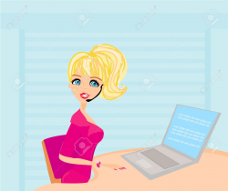 Secretary Clipart Free | Free download best Secretary ...