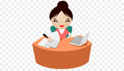 Business Background clipart - Secretary, Product, Reading ...