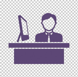 Computer Icons Desk Receptionist Employment Office PNG ...