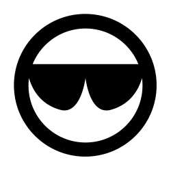 File:High-contrast-face-glasses.svg - Wikimedia Commons