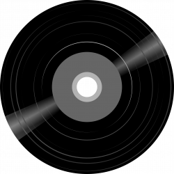 Phonograph record Floppy disk Disc jockey Clip art - Music player ...