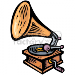 record player clipart. Royalty-free clipart # 382925