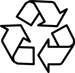 Free Printable Logos | Recycling Symbol Outline clip art | Reciclaje ...