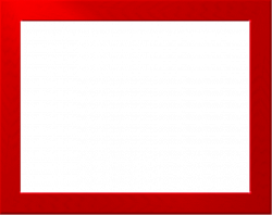 Red Border Frame PNG Free Download | PNG Mart
