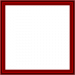 Red Border Frame Transparent PNG Image | Шаблоны | Pinterest