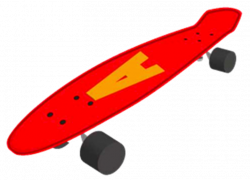 Skateboard | Free Images at Clker.com - vector clip art online ...