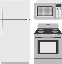 Home Cartoon clipart - Kitchen, Refrigerator, Product ...