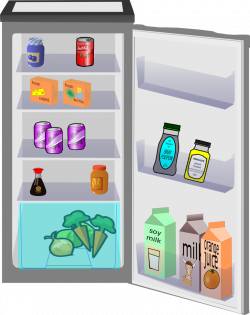 Kitchen Cartoon clipart - Refrigerator, Kitchen, Technology ...