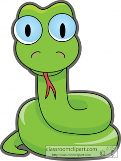 Reptile Clipart : cute_snake_animal_17a : Classroom Clipart
