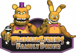Fredbear & Friends Family Diner Logo : fivenightsatfreddys